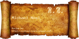 Michael Noel névjegykártya